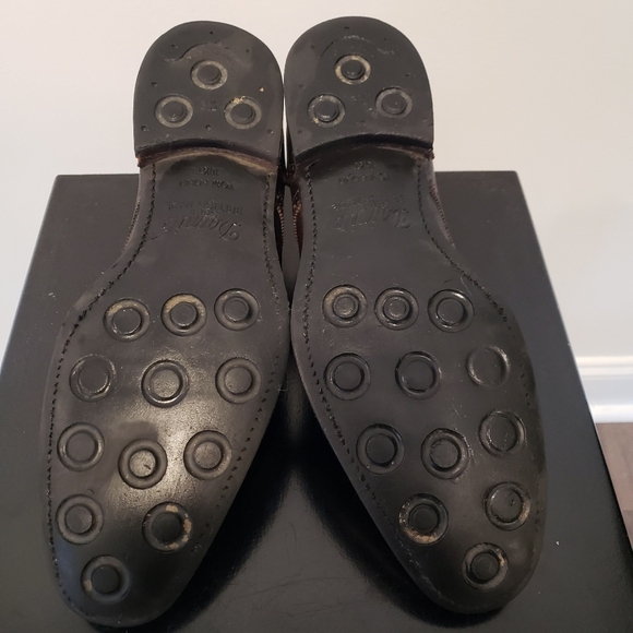 Tom Ford Oxford Shoes Leather Brown Men's Size 10.5T US 11.5 - Picture 7 of 9